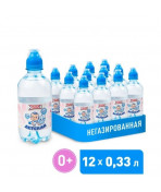 Вода детская СТЭЛМАС питьевая 0,33 л 12 шт/уп