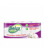 Туалетная бумага "Belux" 3 слойная 8 рулонов