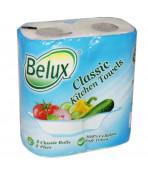 Полотенца "BELUX Classic", 2-х слойные, белые 