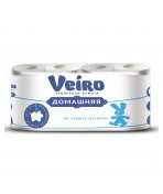 Туалетная бумага Veiro домашняя  2х сл/12 шт. белая