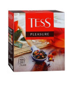 Tess Pleasure 100 пакетиков черный чай