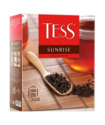 Tess Санрайз 100 пакетиков черный чай
