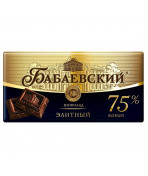 Шоколад "Бабаевский элитный" 75% какао 75гр 