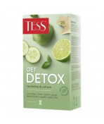 Чай Tess Get Detox зелёный с добавками 20 пакетиков 1,5 г 